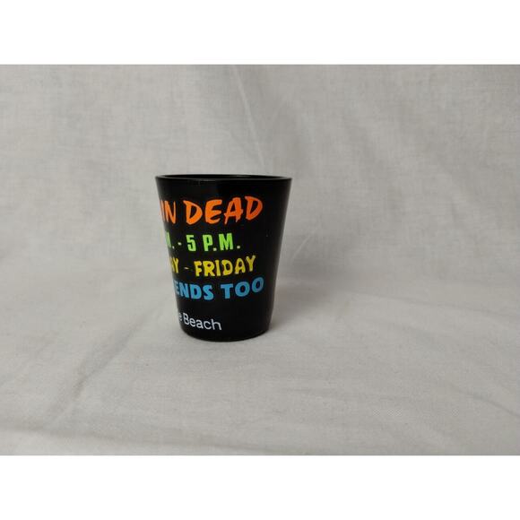 Myrtle Beach Collectible Shot Glass - Brain Dead Shotglass - Picture 3 of 4